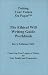 The Ethical Will Writing Guide Workbook