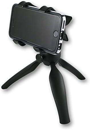 cubi 3rd-Hand Stand Ultraportable Adjustable Tripod with Smartphone Adapter for iPhone and Samsung Devices