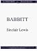 Babbitt (Thorndike Press Large Print Perennial Bestsellers Series)