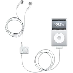 Click here to buy Apple Radio Remote for iPod� FM tuner and in-line controller by Apple.