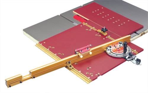 Incra MITER5000 Miter 5000 Table Saw Miter Gauge with Sled and Telescoping Fence