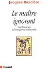 Revue Fayard  / Le Maître ignorant