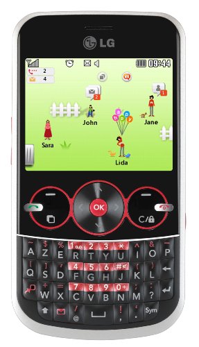 LG - GW300 - Téléphone portable - Ecran LCD 2,4 - Appareil photo 2 Mpix - Lecteur Multimédia - Bluetooth / EDGE - Rouge