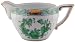 Herend Green Indian Basket Small Creamer 649FV