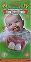 Billy Bob Two Front Teeth Baby Pacifier, Pink Lips