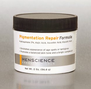 MenScience Pigmentation Repair Formula (Retinol 1%, Glycolic and Kojic Acid) 2oz.