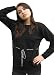 Handmade Pure Alpaca Sweater - Classic Black (Women Large Size)