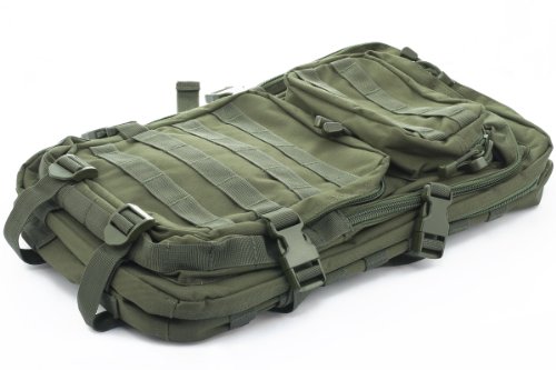 Camouflage Militaire Armée Sac à dos US assault pack 50L MOLLE Vert