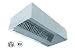 EconAir 7 ft. Wide Exhaust-Only Wall Canopy Hood with Built-in 3" Back Stand Off
