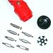 Stubby 15-in-1 Screwdriver  Set with Pivoting Handle