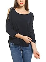 Romantik Paris Top Emilie (Azul Marino)