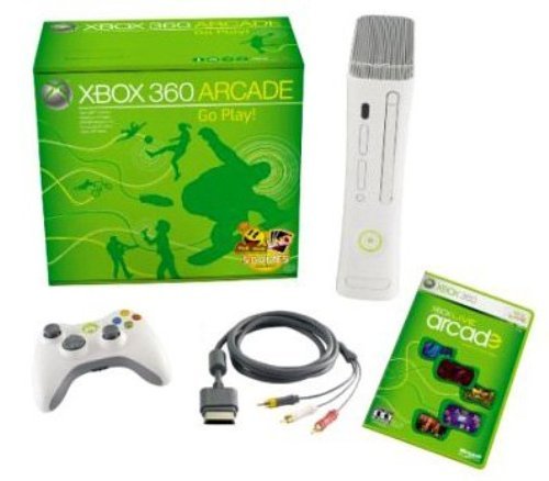 Xbox 360 Arcade Console with Sega Superstar Tennis