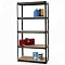 Space Solutions Metal 5-Tier Storage Unit - Gray