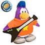 Disney Club Penguin Plush Series 1 Rocker with Guitar