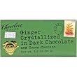 65% Dark Chocolate - with Crystallized Ginger, 12 Units / 3.2 oz