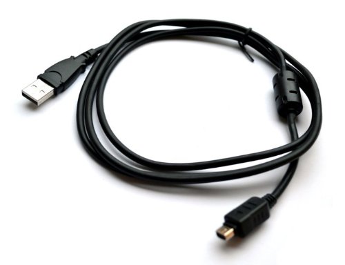 Axiom Compatible USB Data Cable For Olympus E-P2 E-PL1 E-PL2 E-P3 PL3
