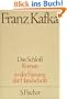 Franz Kafka. Gesammelte Werke in Einzelb�nden in der Fassung der Handschrift: Das Schlo�