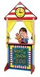 ALEX TOYS FLOOR STANDING WOODEN PUPPET THEATER