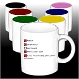 HUG MY GREATER SWISS MOUNTAIN DOG CHECKLIST Mug (Your Choice of Colors)
