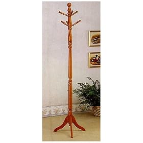 Solid Wood Coat Rack