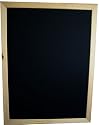 Large 60x80 cm blackboard with Pine frame 40mm width.