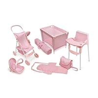 Doll Play Set with Playpen