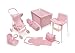 Doll Play Set with Playpen