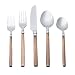 Dominique Copper 20-pc. Flatware Set