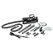 DataVac Products - DataVac - Pro 3 Professional Cleaning System, Black - Sold As 1 Each - 99.9% efficient on particles to .3 microns. - High-powered vacuum/blower tackles cleaning jobs from micros to mainframes, typewriters, calculators, copiers, and laser printers. - Triple Filtration-Cloth bag, toner filter bag, and fiberglass micro filter trap dust and debris. - Replacement toner bags and disposable bags are sold separately. -
