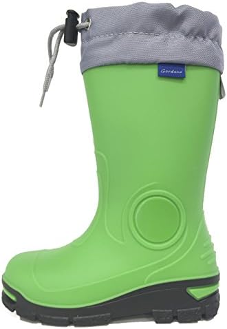 Kids Boys Girls Wellington Boots Rainy Snow Wellies (140 mm - 5.5 US - 6 US Toddler, Green)
