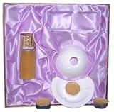 Review Houbigant QU29 / Quelques Fleurs By Houbigant For Women. Gift Set Eau De Parfum Spray 1.0 Oz + Fine Porcelain Lumiere Duthe 3 Fragranced T Light Candles)