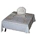 Square Cotton Table Cloth and Napkins 48 x 48 inches