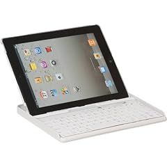 New Trent IMP36W Embassy Keyboard Case for iPad 2, Bluetooth keyboard /w leather finish back cover for Apple iPad 2 3G Tablet, WIFI Model, 16GB, 32GB, 64GB, with three different adjustable angles 