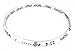 A-Ha - Psalm 23:4 Bangle Bracelet