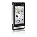 High Quality RUBBER FEEL Black Snap-On Cover Hard Crystal Case Cell Phone Protector for LG DARE / 9700