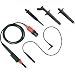 Fluke VPS420-R High-Working ScopeMeter Voltage Probe Set, 100:1 Attenuation, 2000V Voltage, 150 MHz Bandwidth, Red/Black