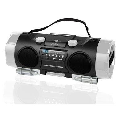 portable boomboxes:SUPERSONIC SC-711 High Performance Portable MP3/CD Player with AM/FM Radio, USB Input & SD Card Slot Images