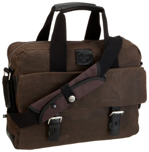 Strellson Waxy 01/81/03052-869, Herren Aktentaschen, braun (d.brown/black 869) 43,5 x 33 x 12 cm