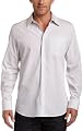 Calvin Klein Men's Stripe Dobby Woven Shirt
