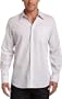 Calvin Klein Men's Stripe Dobby Woven Shirt