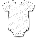 My Favorite Things Die-Namics Die, 2.8 by 3.2-Inch, Baby Onesie