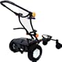 FTR Caddytrek Black Electric Golf Pull Trolley Cart For Clubs Caddy Trek