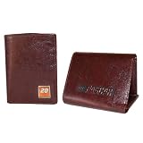 Tony Stewart #20 NASCAR Tri-Fold Leather Wallet - Brown
