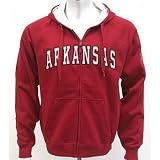 Arkansas Razorbacks Automatic Full Zip Hooded Sweatshirt