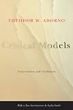 Critical Models: Interventions and Catchwords (European Perspectives: A Series in Social Thought and Cultural Criticism)