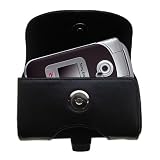 Horizontal Leather Case with Belt Clip/Loop for the Sony Ericsson Z530i