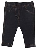 Plain denim legging Denim 3/6 MNTHS