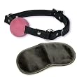 Doc Johnson Rubber Ball Gag Black Leather Adult Sex Toy Kit