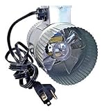Buy Suncourt Inc. DB204-CRD 4 Inch In-Line Duct Fan with Cord by SunCourt