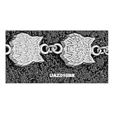 Arizona Wildcats Solid Sterling Silver Wildcat Head Bracelet 7 1/2''